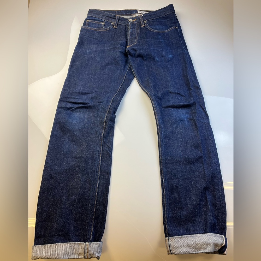 Gustin button fly jeans size 32 r20-25